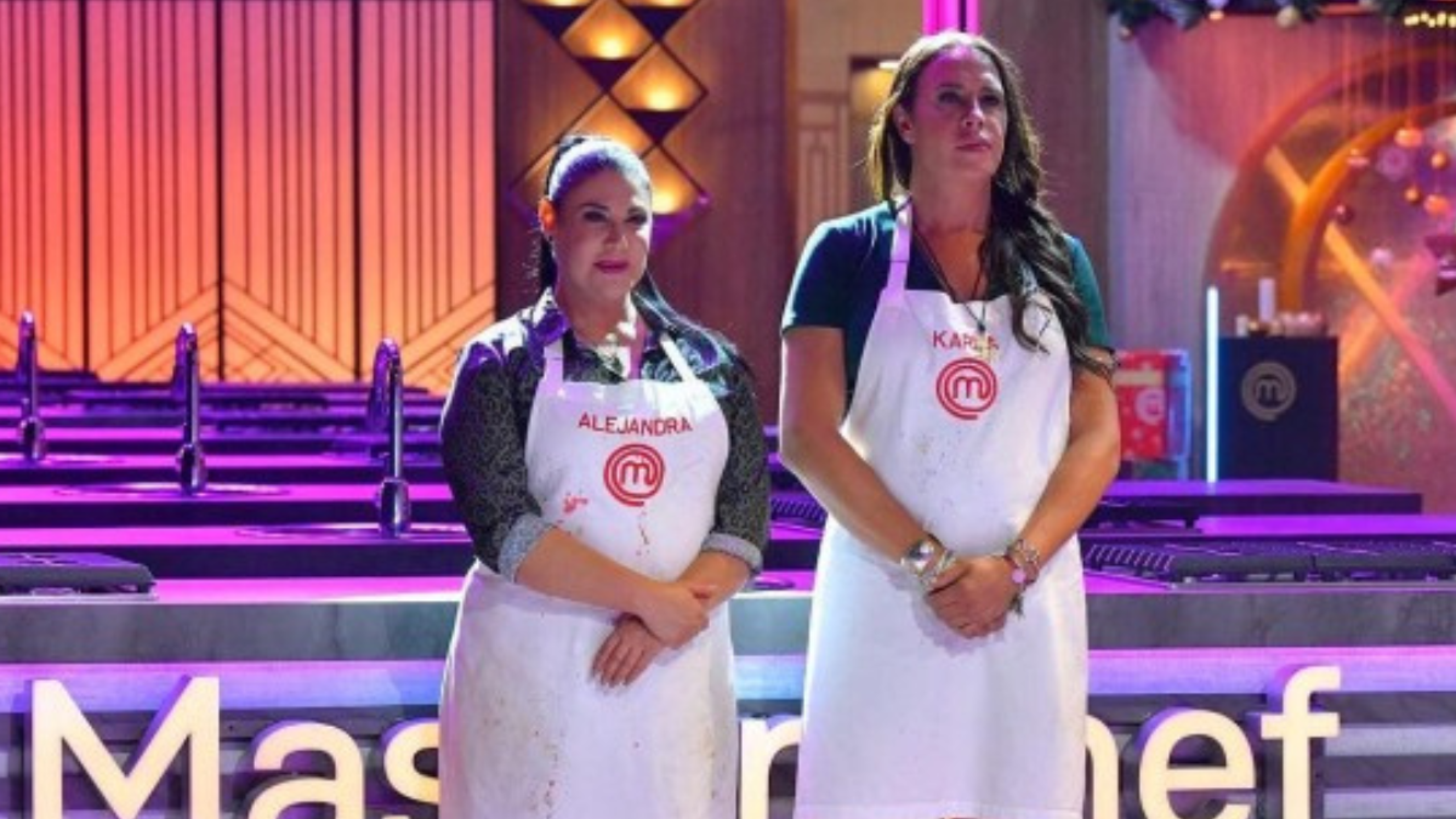 Karla Sofía en Masterchef Celebrity