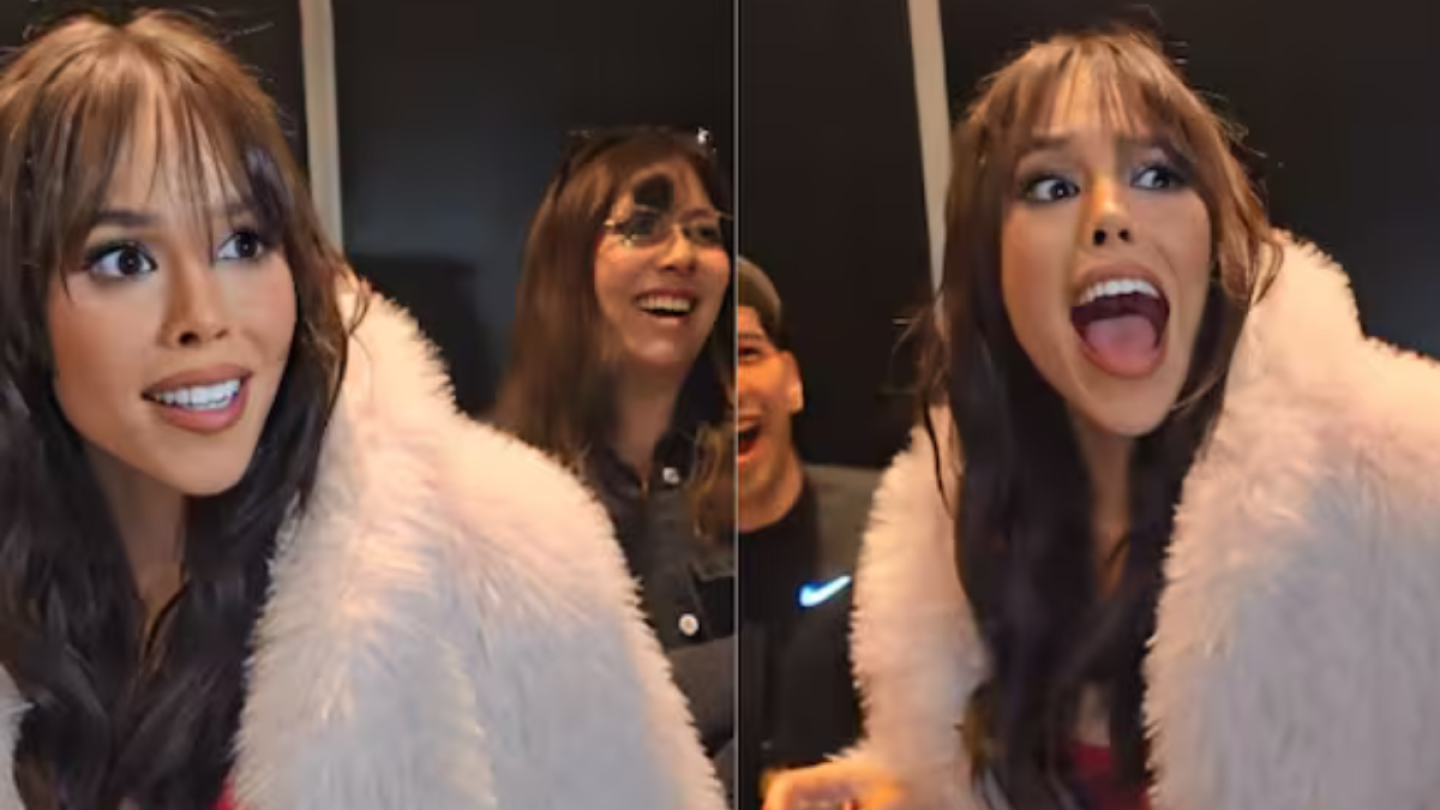 Danna recibe flores de “El Patrón” y su reacción se vuelve viral
