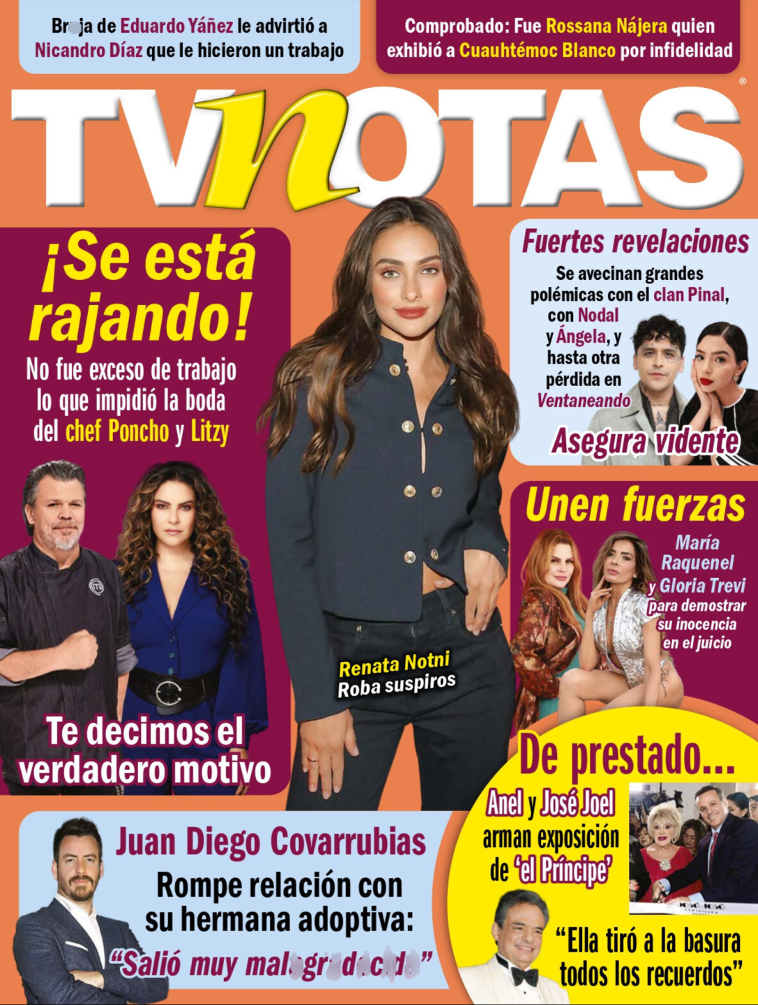 Portada TVNotas 21 de octubre de 2025