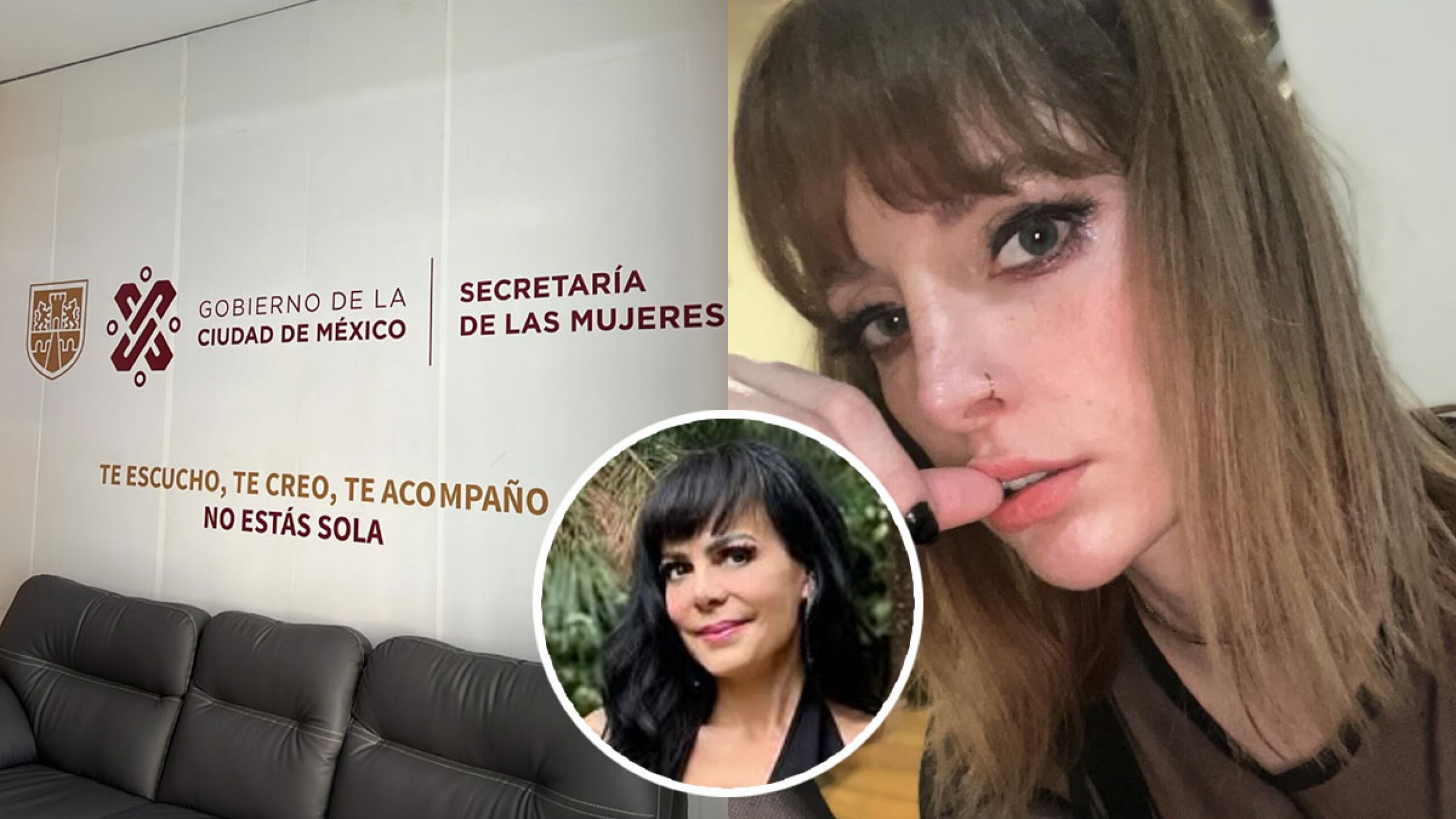 Imelda Garza Tuñón y Maribel Guardia