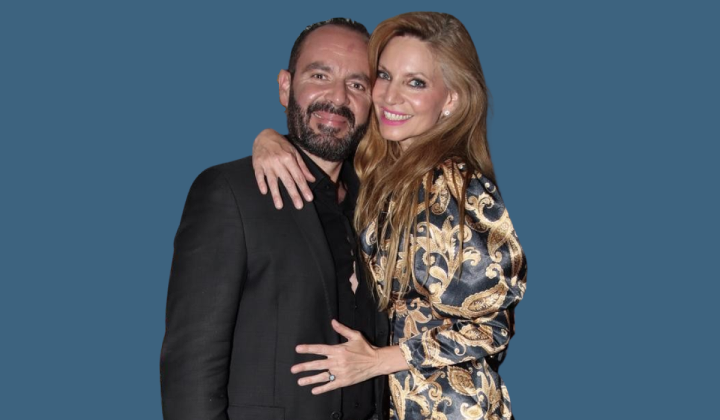 Manola Diez y su prometido Alejandro Gamboa