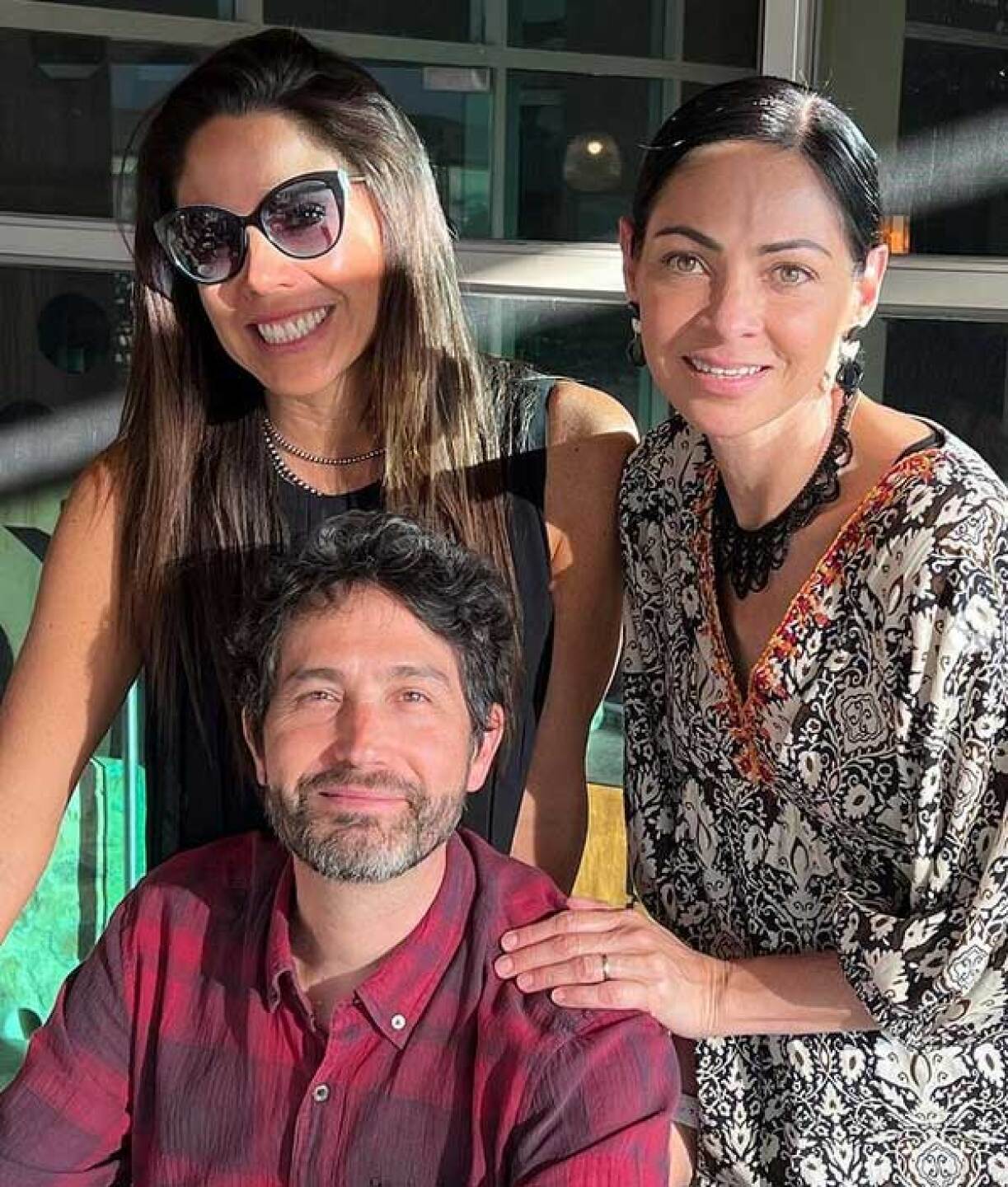 Paola Rojas se fue de vacaciones a un viñedo