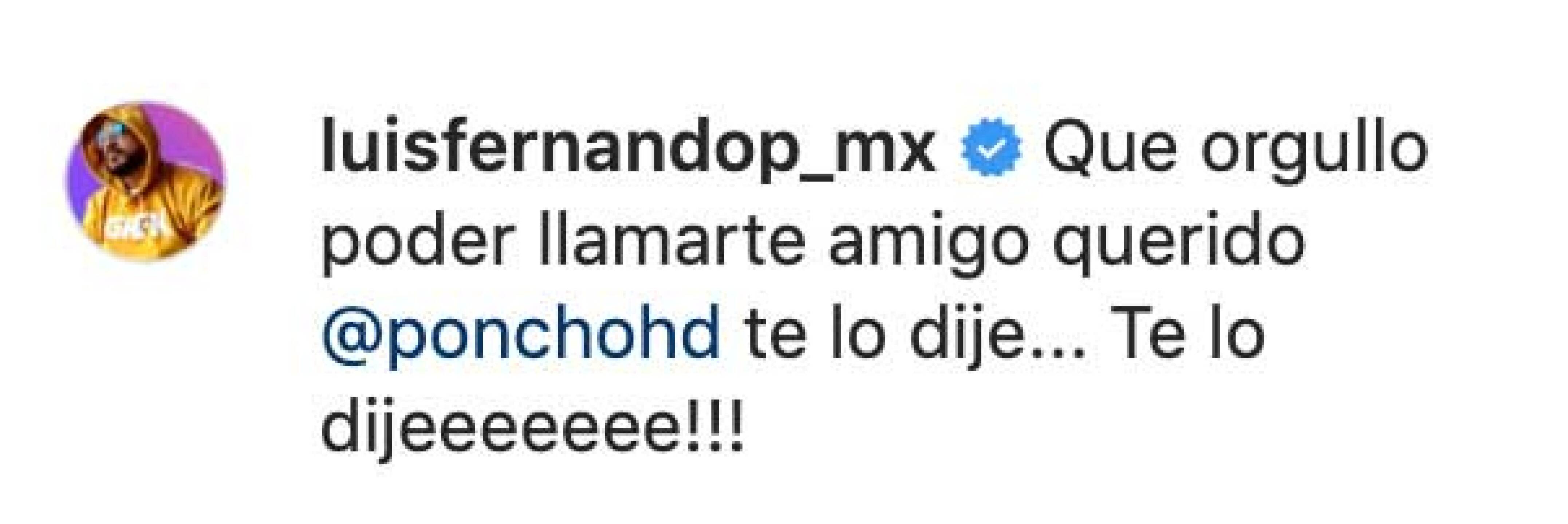 Foto: Alfonso Herrera y Luis Fernando Peña se reencuentran