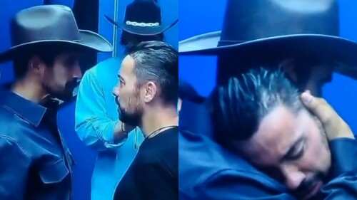 Guana y Shiky se besan en La casa de los famosos México