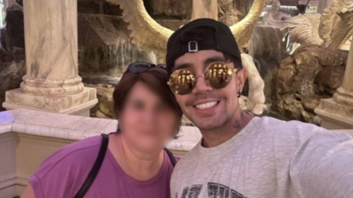 Derek Trejo y su mamá