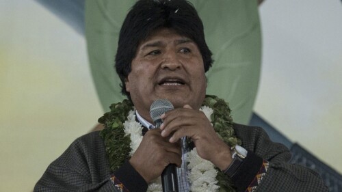 Evo Morales se despide y da las gracias a México