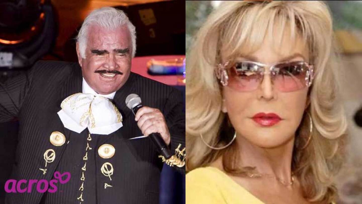 Merle le llora a Vicente Fernández