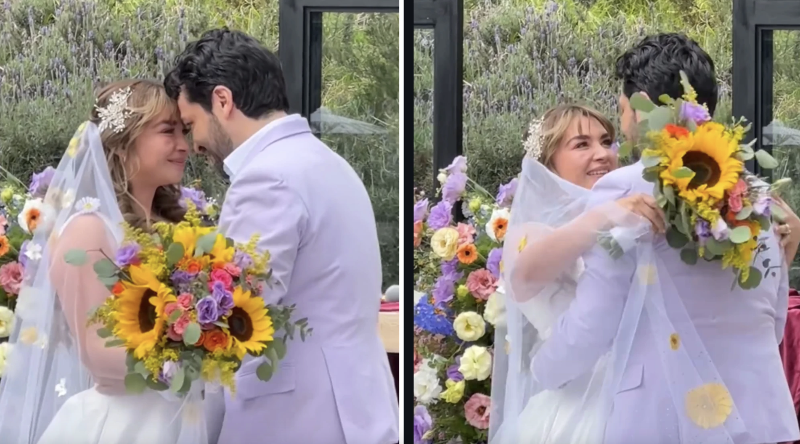 Daniela Luján y Mario Monroy boda