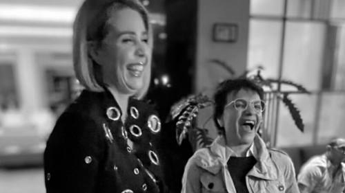 Atala Sarmiento y Pati Chapoy se reencuentran en Barcelona