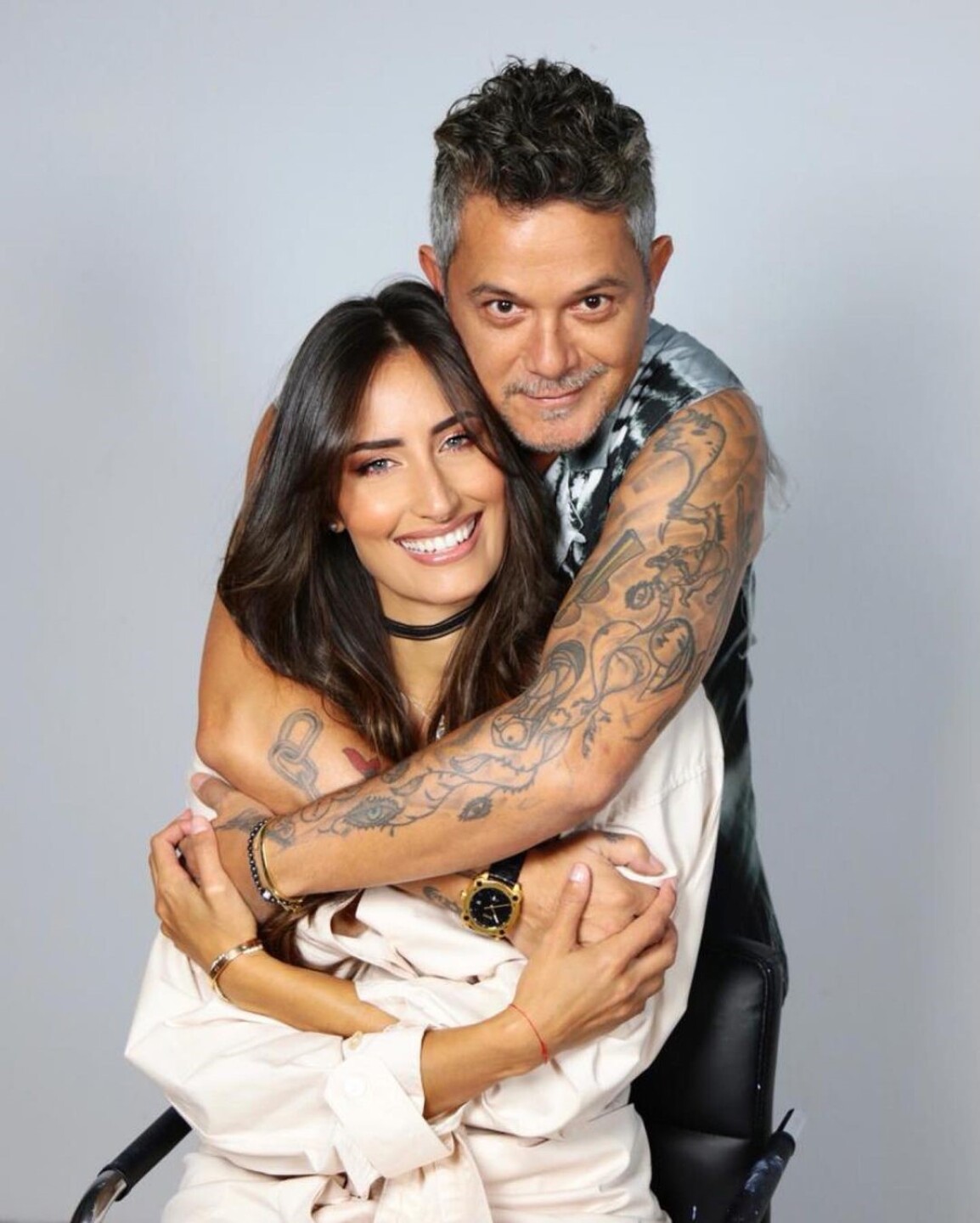 Alejandro Sanz, triste y con el corazón partío por la ruptura con su novia Rachel Valdés
