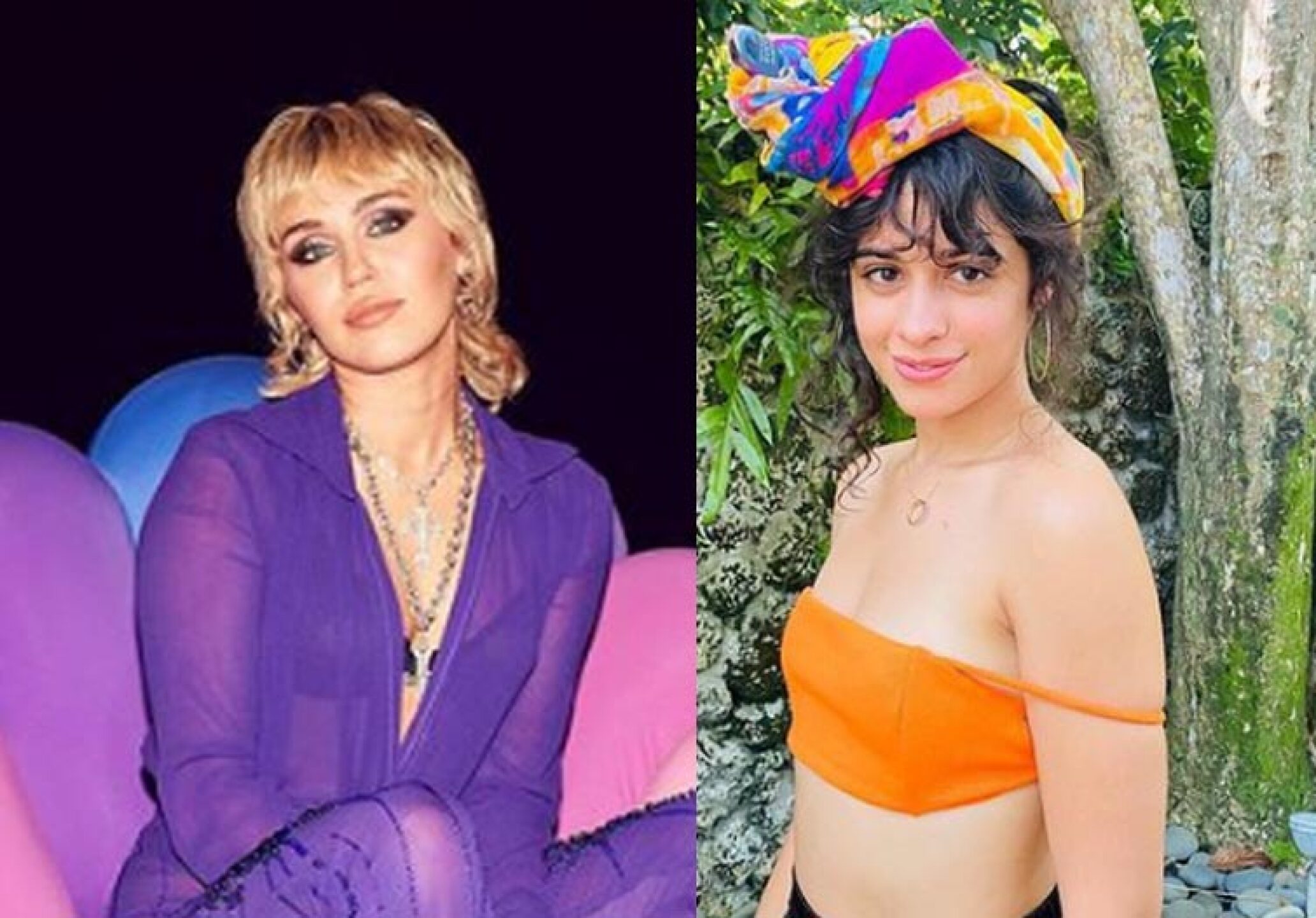 miley cyrus camila cabello