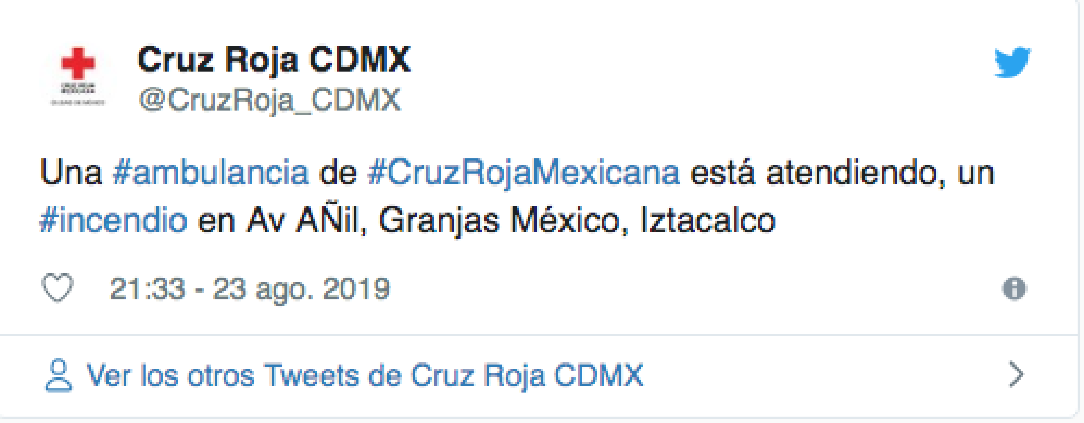 Hasta el momento las autoridades no han brindado más detalles.