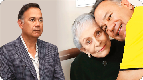 Nicandro Díaz, su mamá está desaparecida