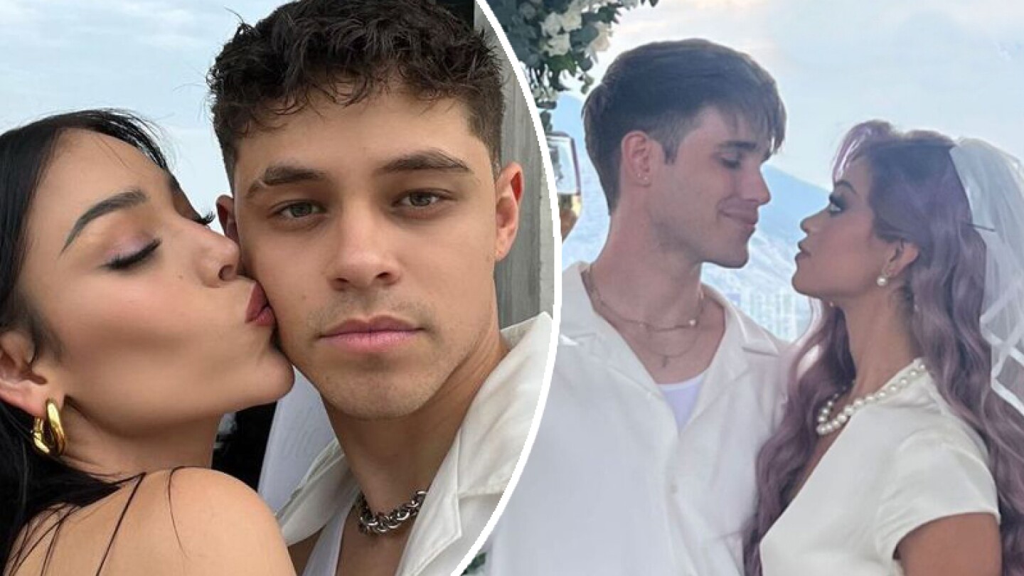 Danna Paola y Alex Hoyer boda Danelly hermana cuñada