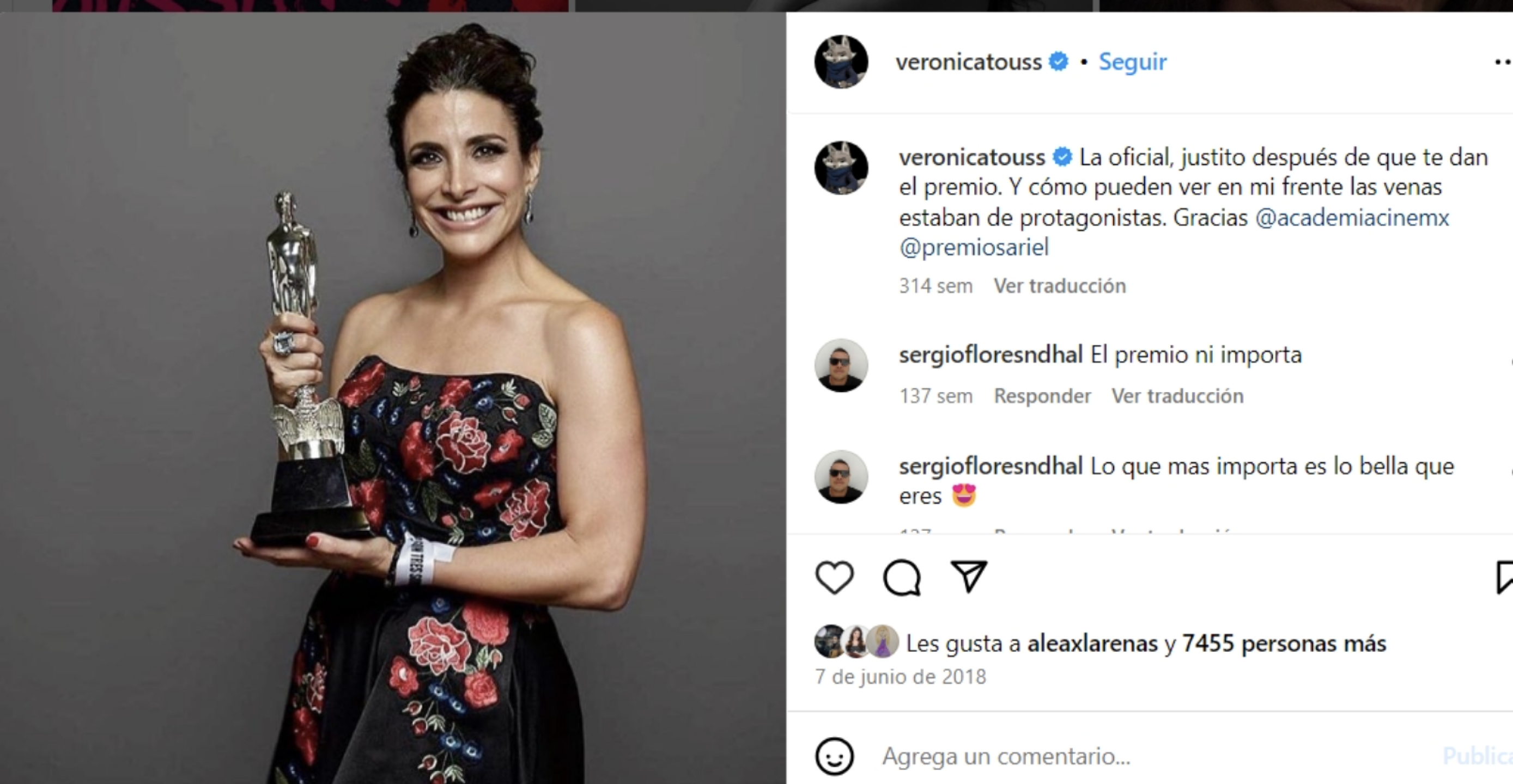 Verónica Toussaint en Oso polar