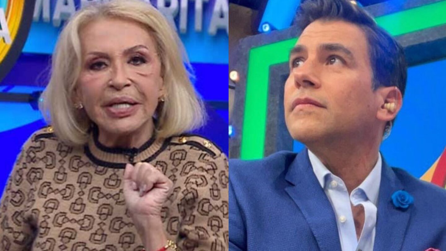 Laura Bozzo y Mauricio Barcelata en Venga la alegría