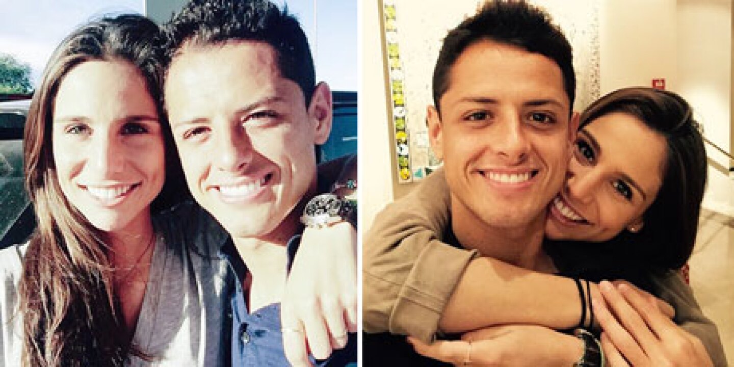 Chicharito y Lucía Villalón está más enamorados que nunca.