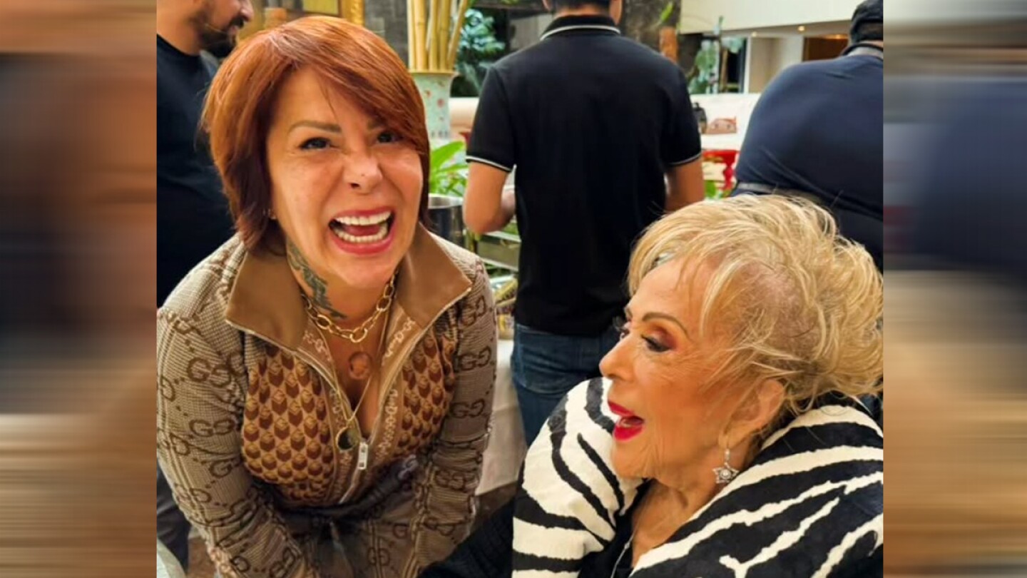 Alejandra Guzmán y Silvia Pinal