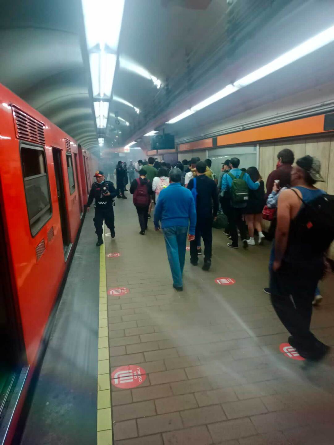 No se registraron heridos por el desprendimiento de trenes