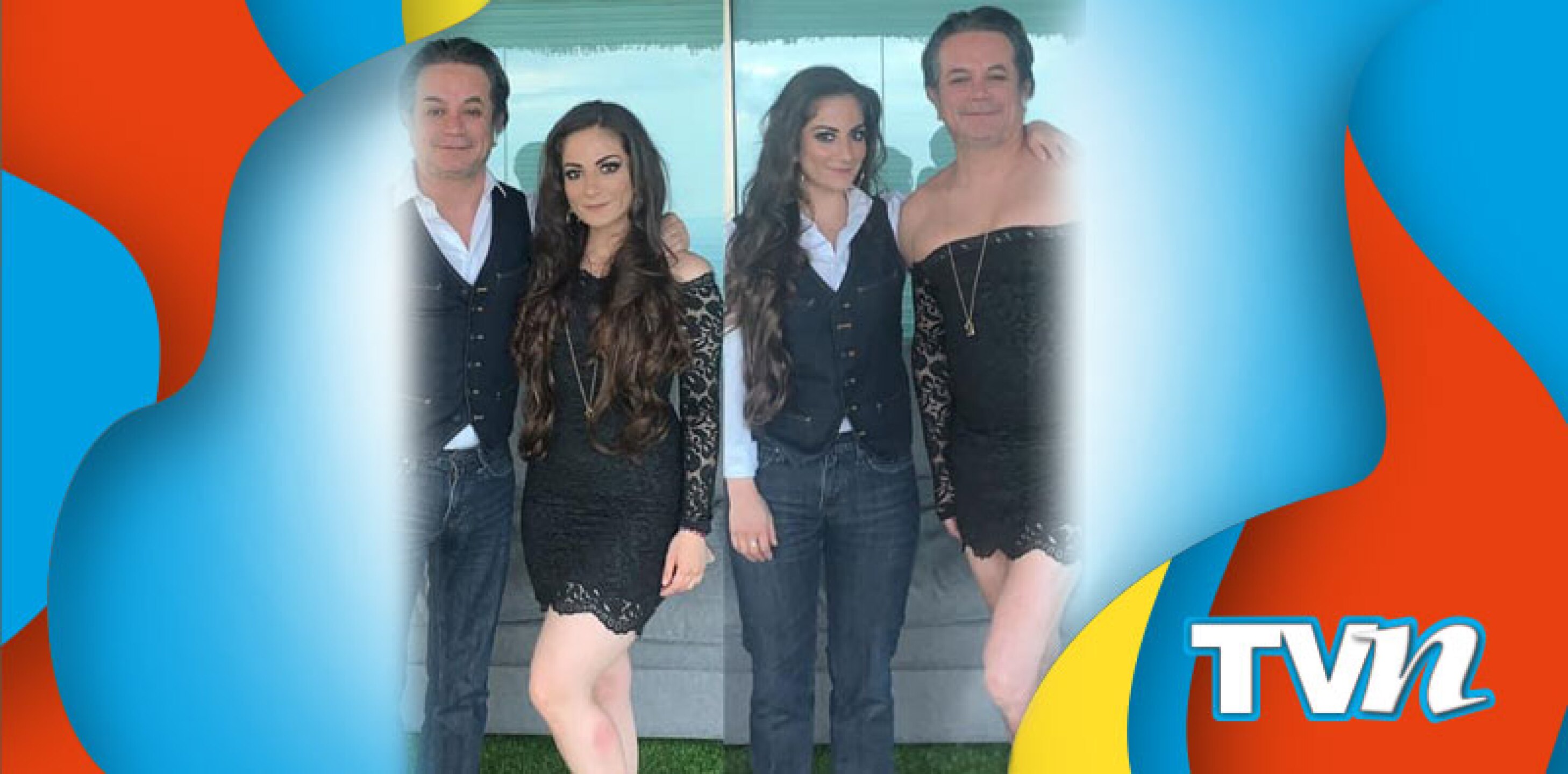 Freddy cambia ropa con su hija