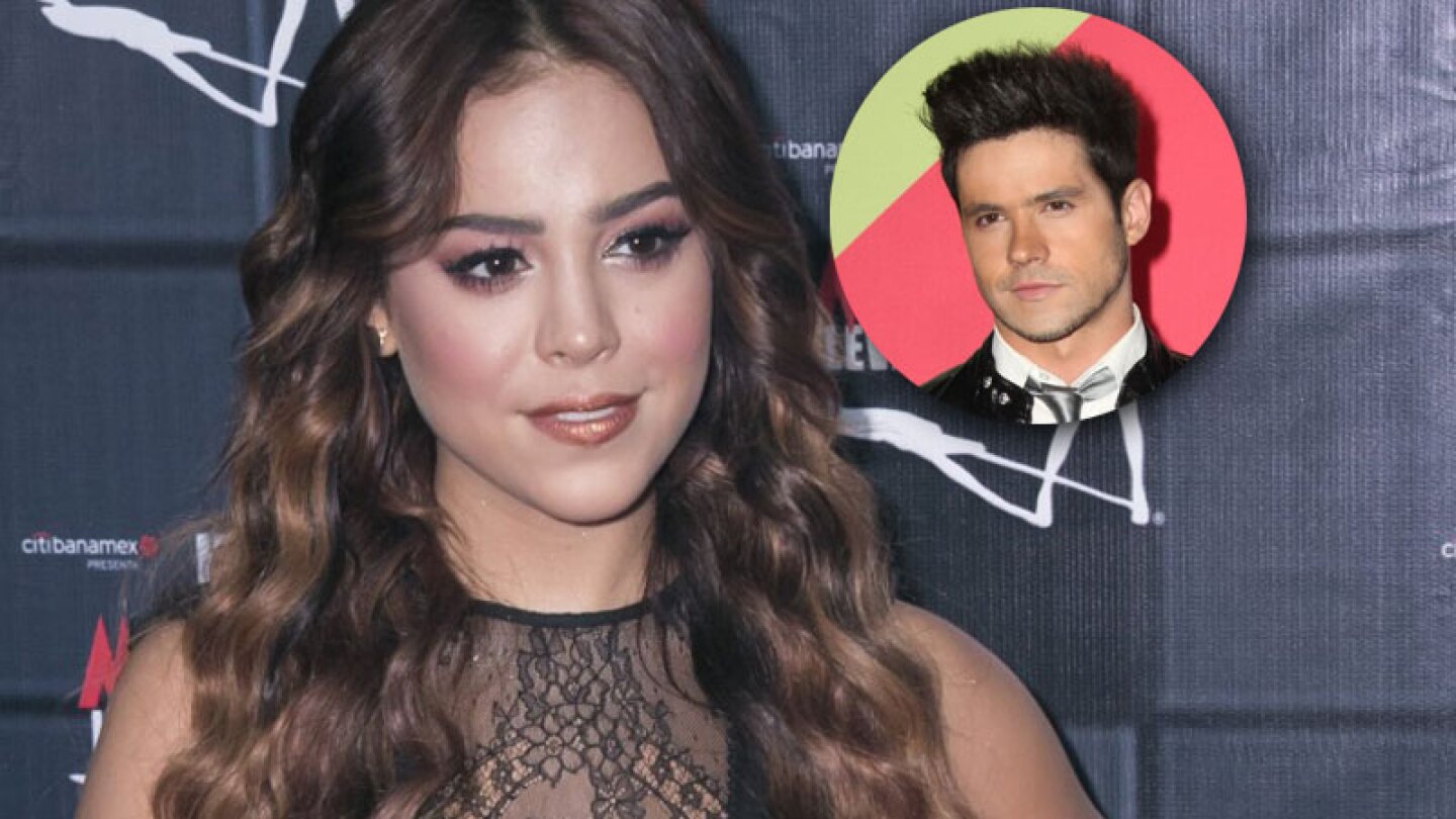 Danna Paola y Eleazar Gómez n