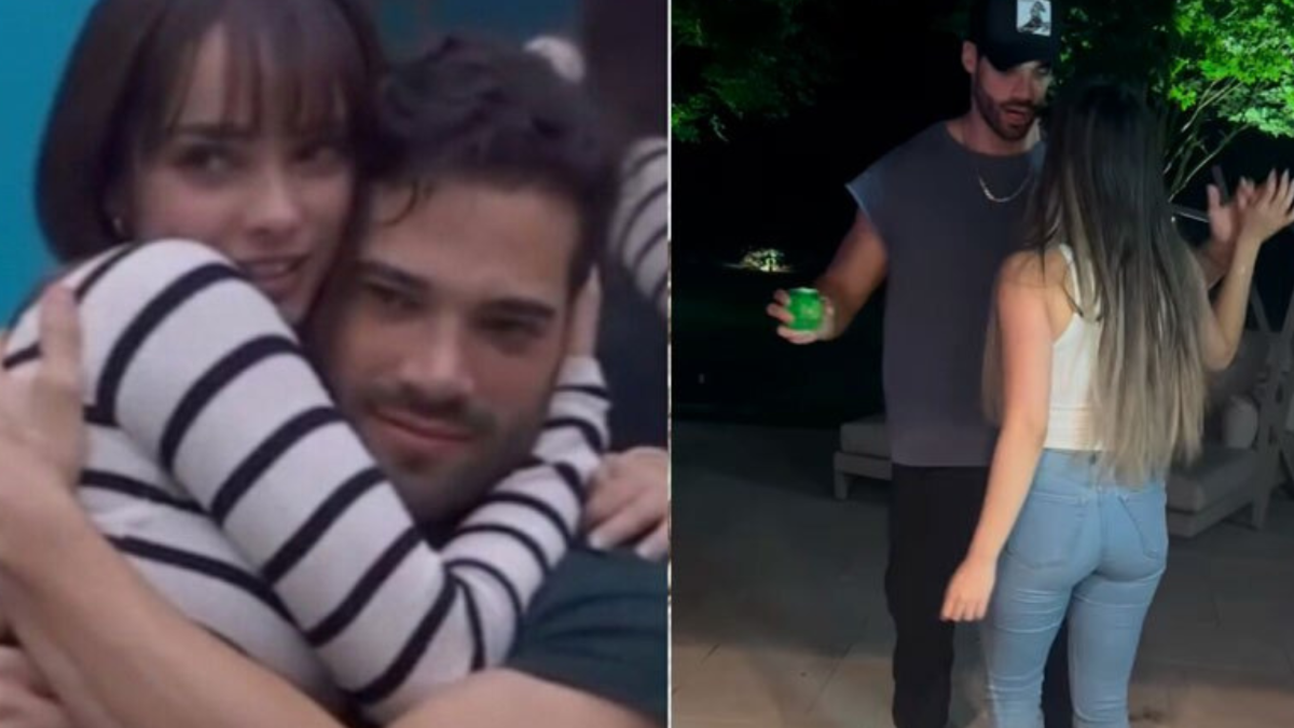 Alana Lliteras y Guty Carrera muy juntitos