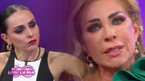 Rocío Sánchez Azuara llora con Ivonne Montero