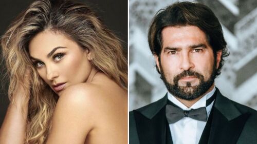 Aracely Arámbula y Arturo Carmona