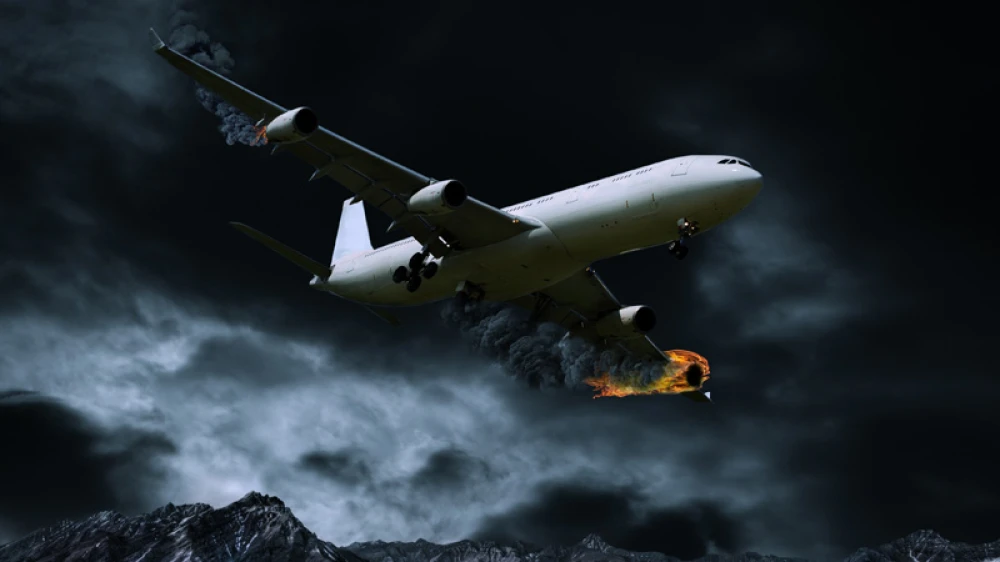 Falla en avión.