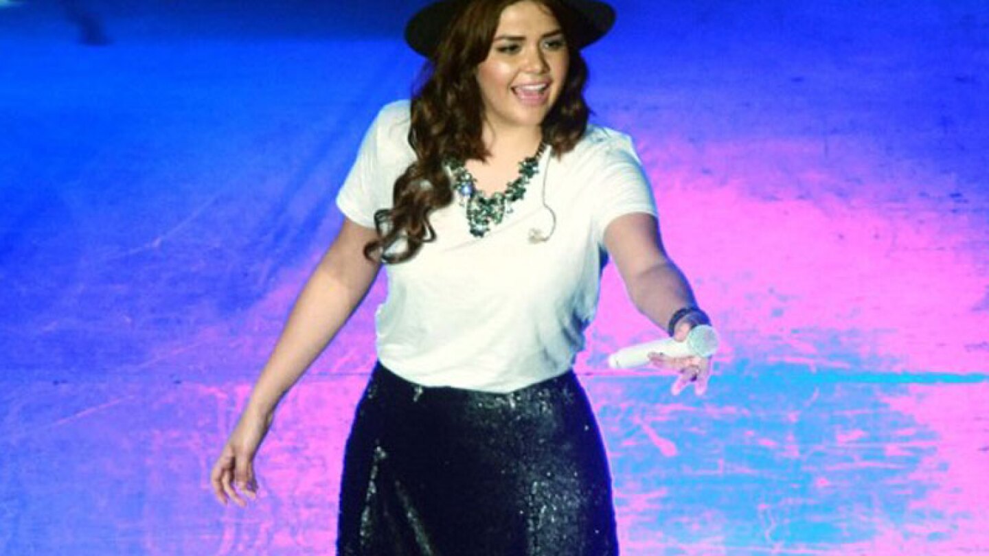 Yuridia se presentó en el Auditorio Nacional