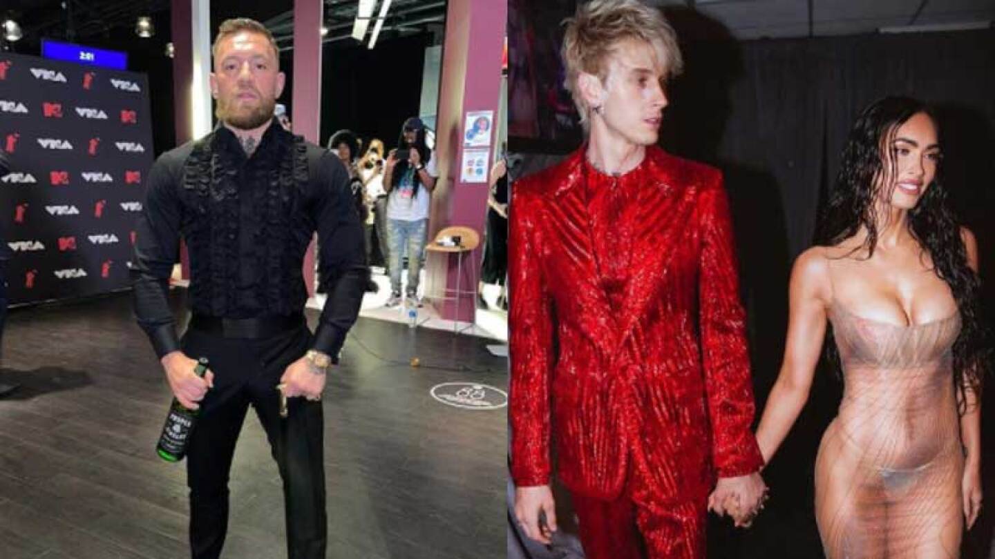 Conor McGregor y Machine Gun Kelly, novio de Megan Fox, protagonizan pelea