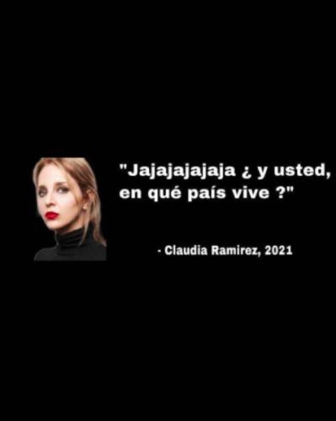 Claudia Ramírez memes
