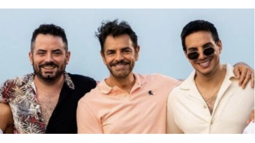 José Eduardo, Eugenio y Vadhir Derbez