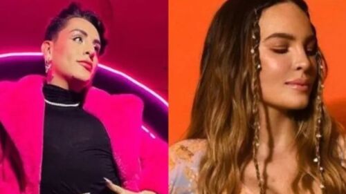 ¿Belinda ignoró a Kunno por su amistad con Ángela Aguilar? Así fue el incómodo momento