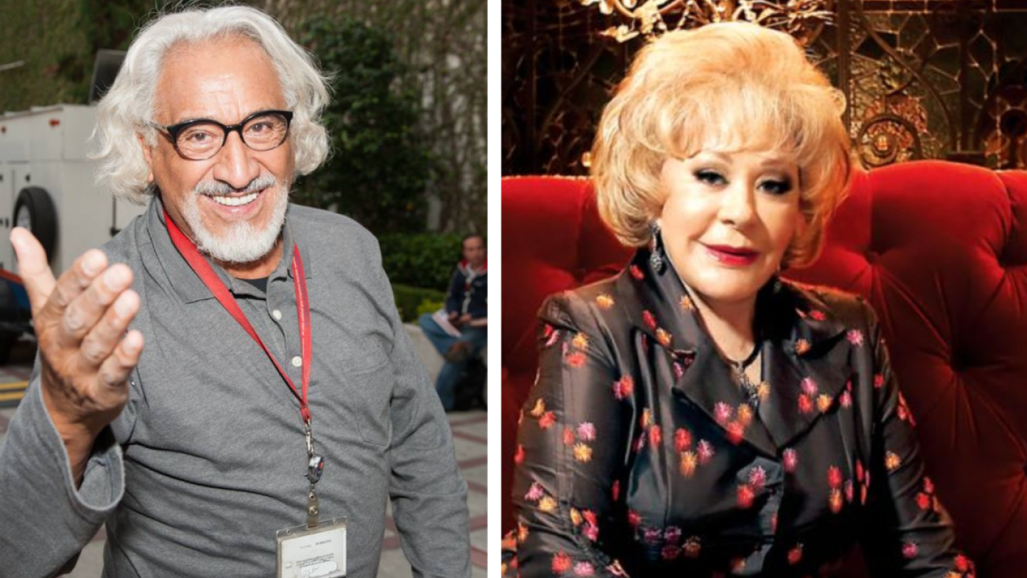 Silvia Pinal y Rafael Inclán