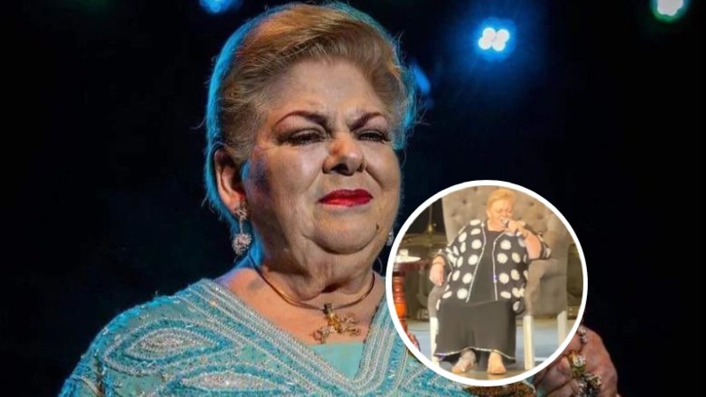 Paquita la del Barrio confiesa que le cuesta cantar; tiene que hacerlo sentada