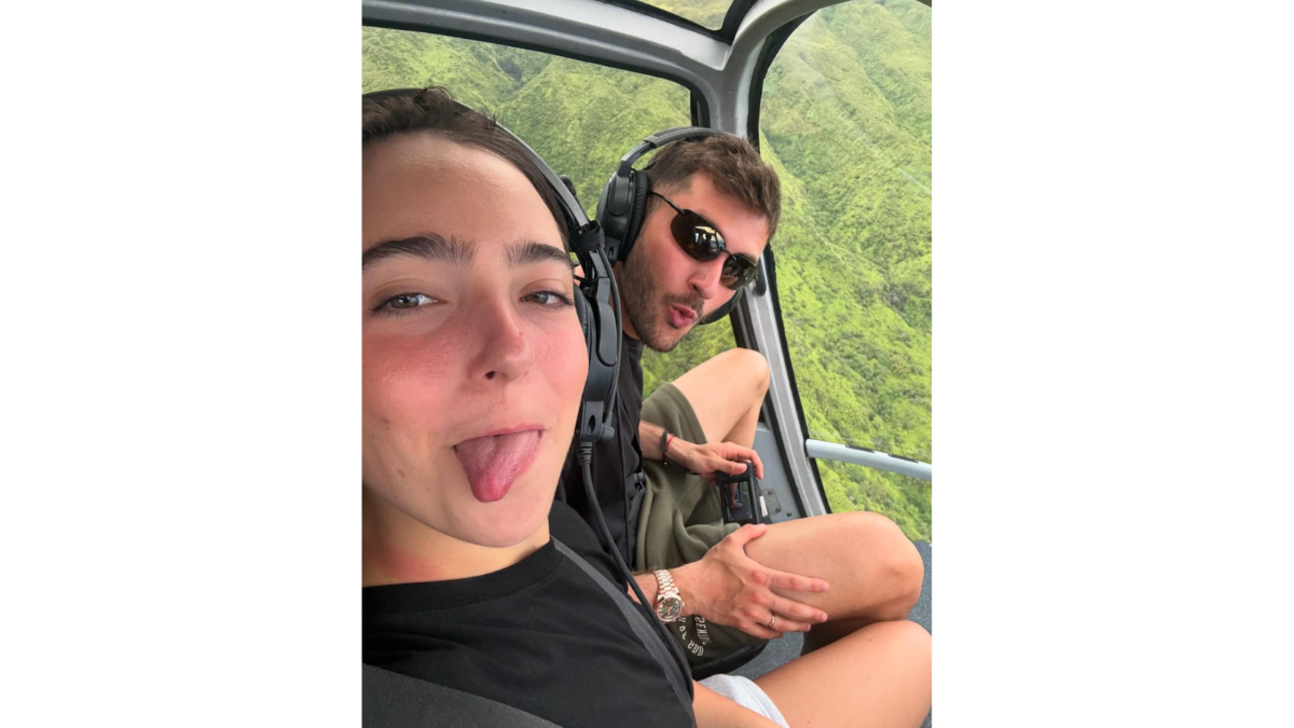 Santi Giménez y su esposa