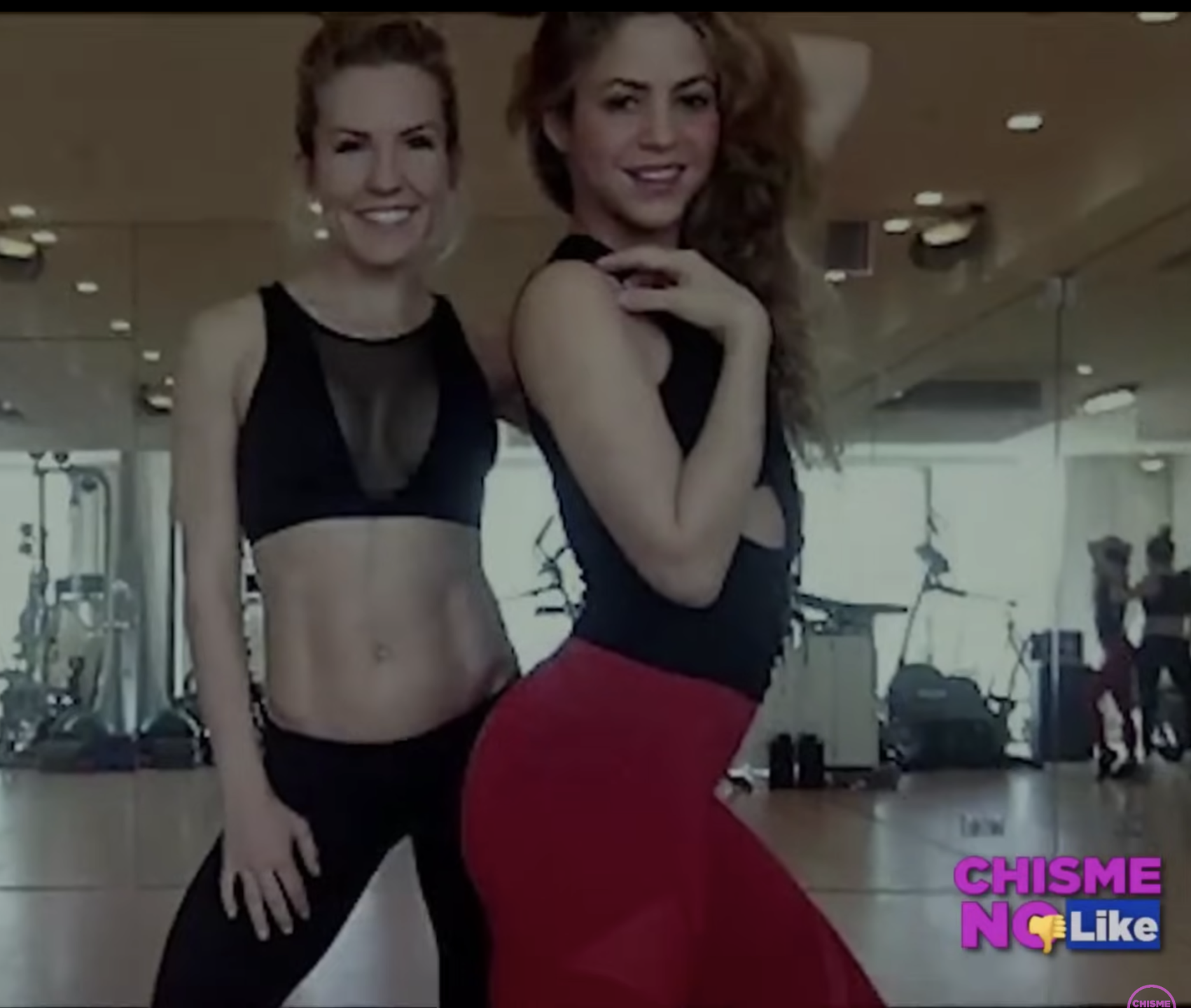 Shakira y su coach