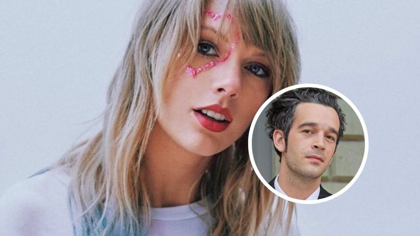 Taylor Swift y Matty Healy en relación 