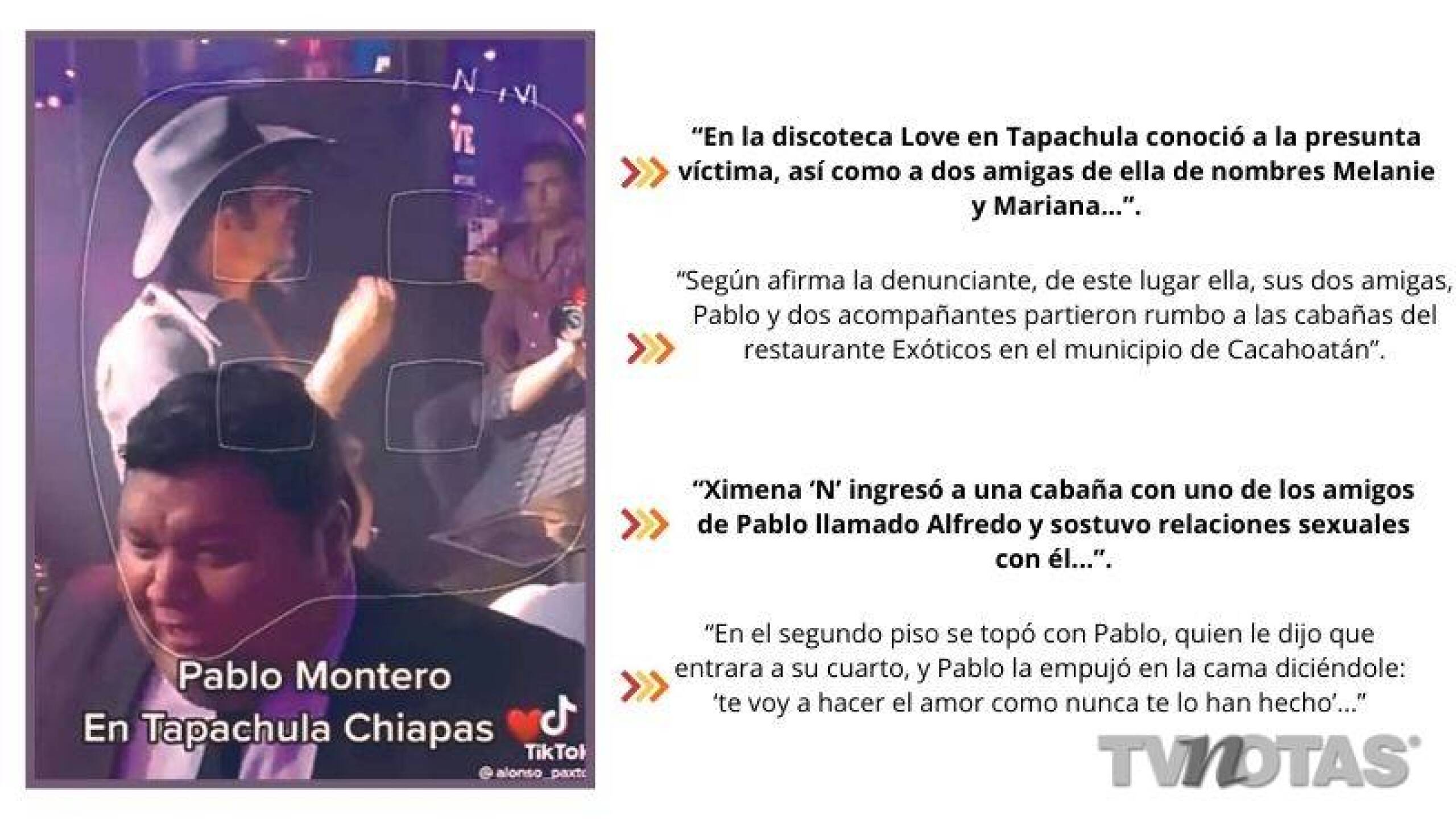 En Ventaneando comentaron que tuvieron acceso al relato de los hechos.