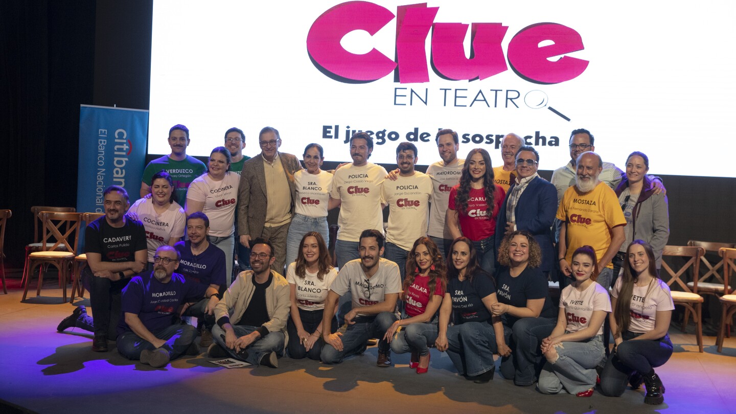 Gerardo Quiroz y Morris Gilbert presentan en teatro Clue: el juego de la sospecha