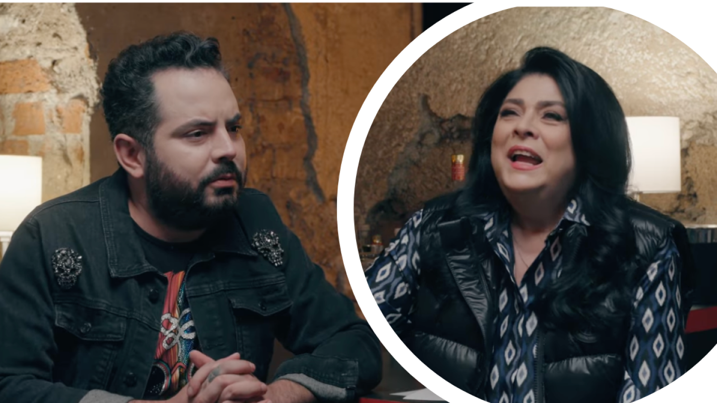 Victoria Ruffo y Eugenio Derbez