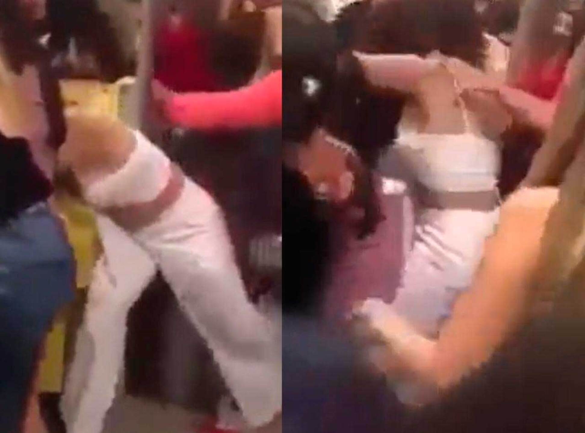 Posada termina en brutal pelea
