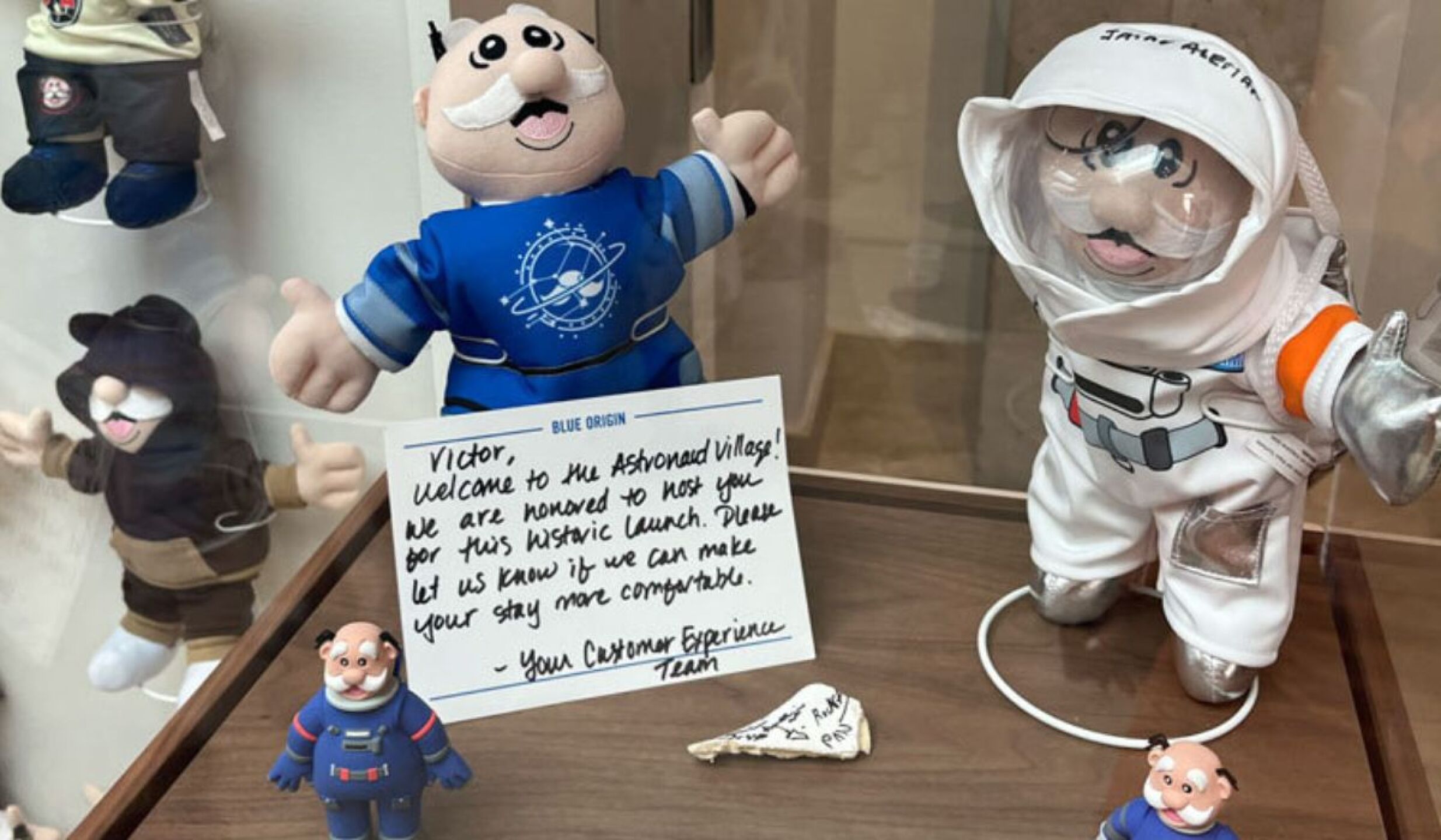 Figuras de Dr. Simi que viajaron al espacio