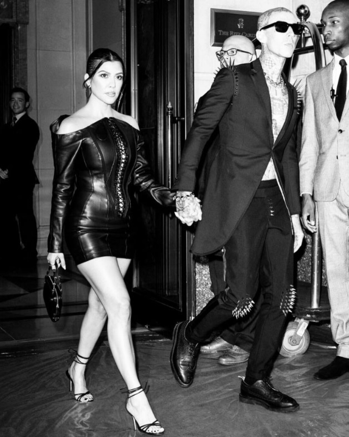 Travis y Kourtney se casan después de 9 meses de relación