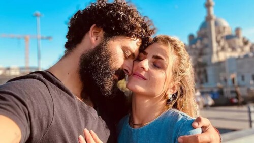 Adrián Di Monte y su nueva novia