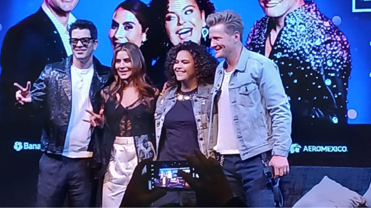 Yahir, María León, Lucero y Alexander Acha, tour Entre complices.png