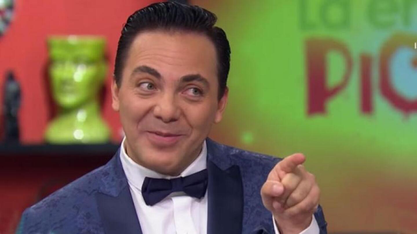 Cristian Castro.