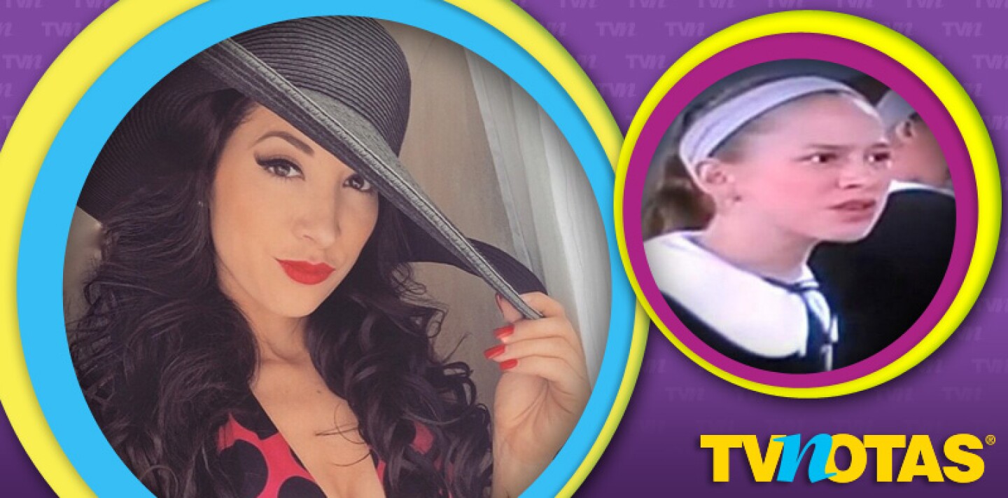Naydelin Navarrete recordó sus años de infancia y popularidad.