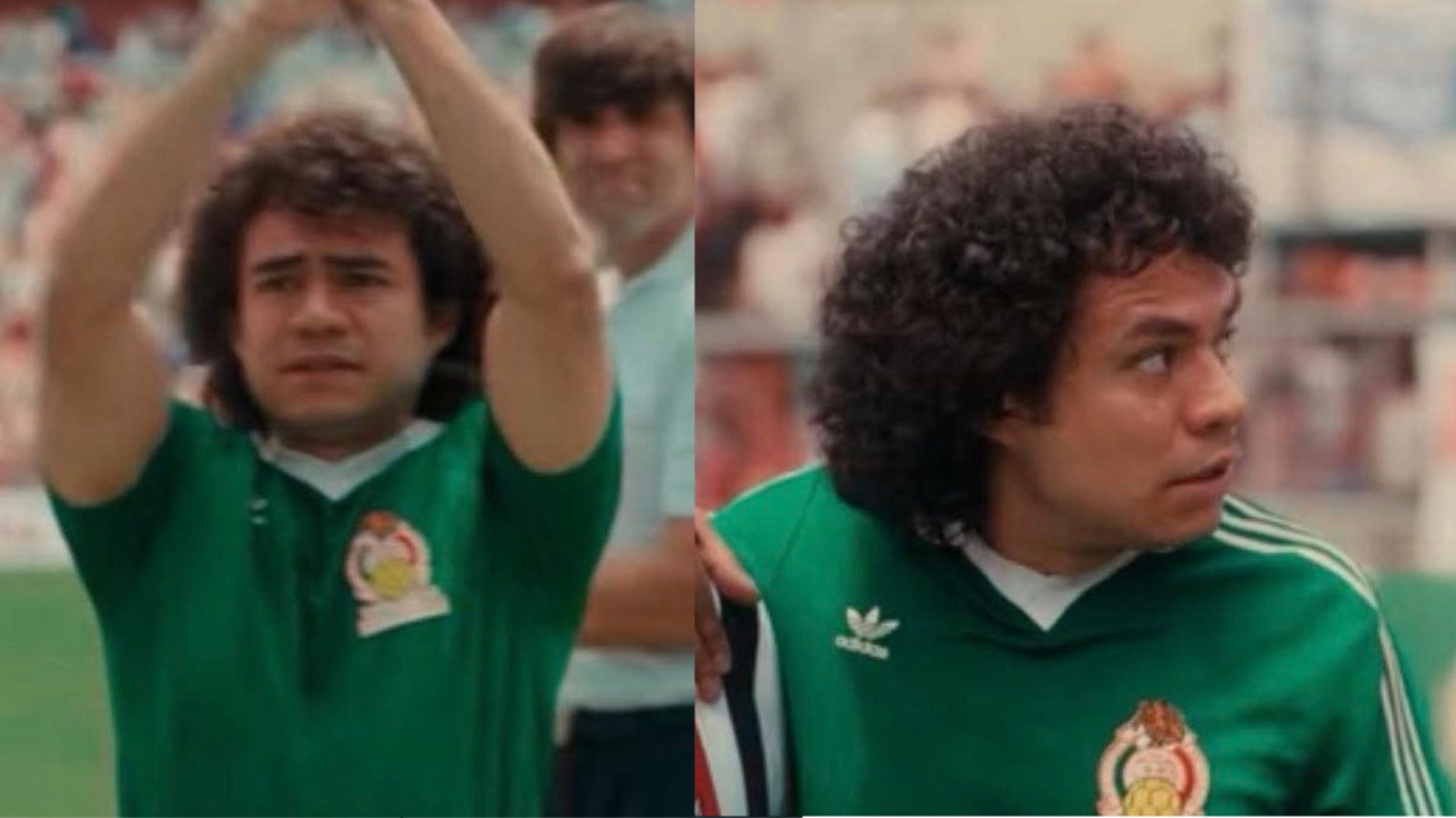 Memo Villegas recibe críticas por interpretar a Hugo Sánchez en la serie de Netflix 'México 86'.